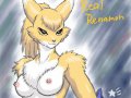 Yiffy - Dr Comet Art - Renamon - Renamon Sketch (1).jpg